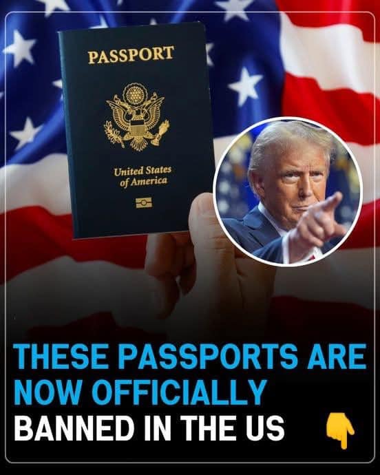 These Passports Are Now Banned in the US