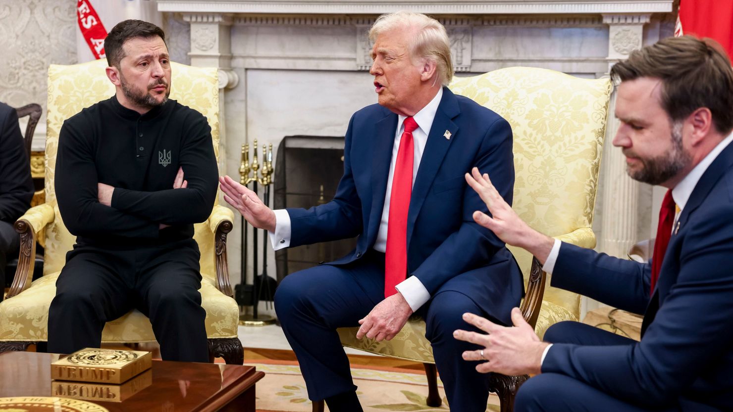 During a heated exchange at the White House, Donald Trump warned President Zelenskyy that his actions were “gambling with World War III.”