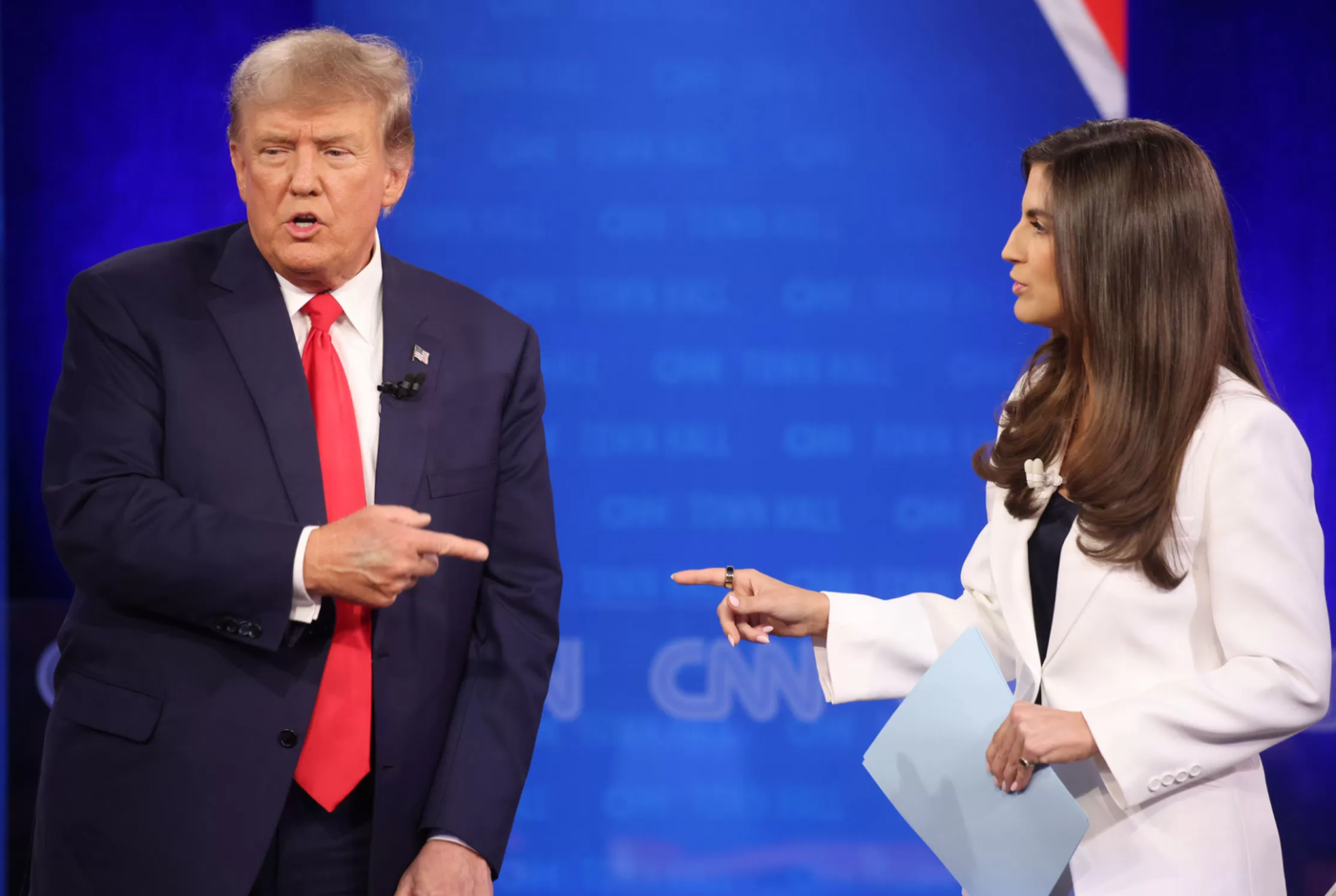 Trump Unleashes Scathing Attack on CNN’s Kaitlan Collins