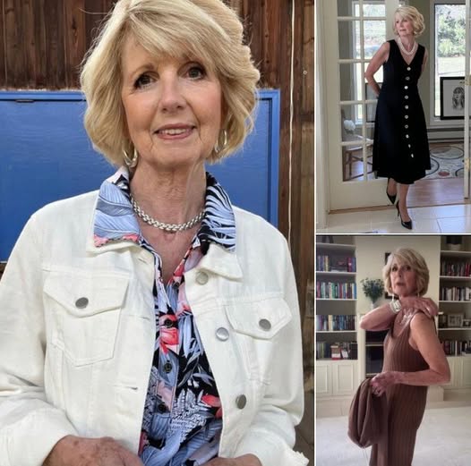 76-year-old grandmother ripped apart in comments after modeling sleeveless dress on social media