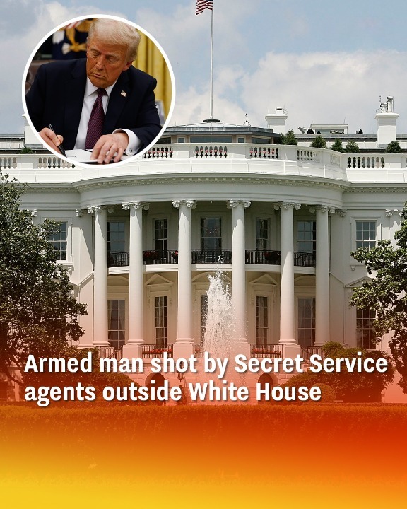 The Secret Service fired on an armed suspect near the White House, and all indications show that Trump is safe.