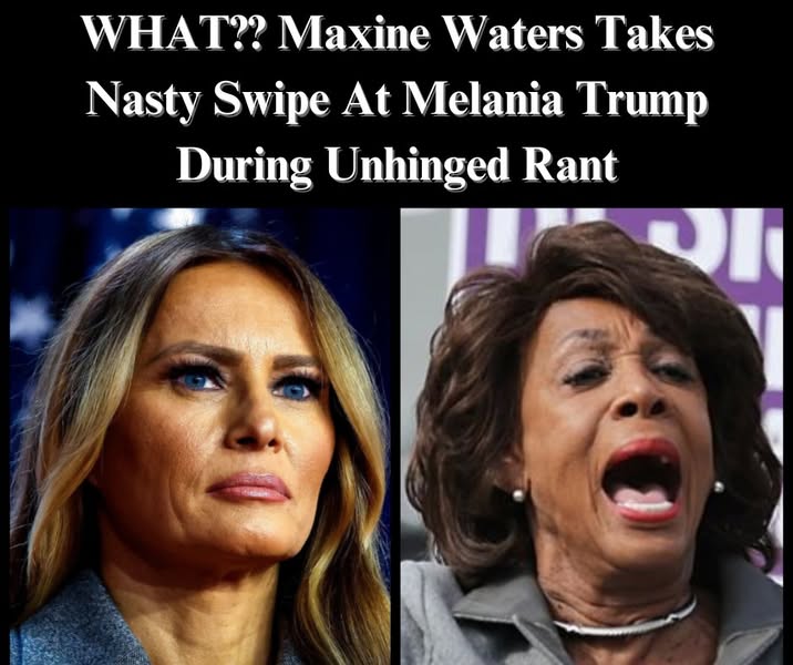 Maxine Waters Takes Swipe At Melania Trump In Anti-DOGE Rant