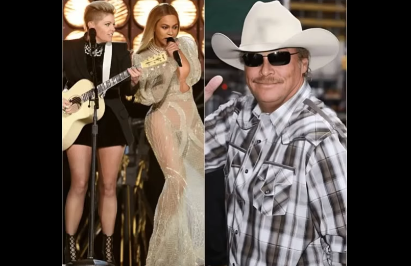 Alan Jackson Quietly Gets Up and Leaves Right After Beyoncé and the Dixie Chicks Take the Stage – “It’s Not Worth It”
