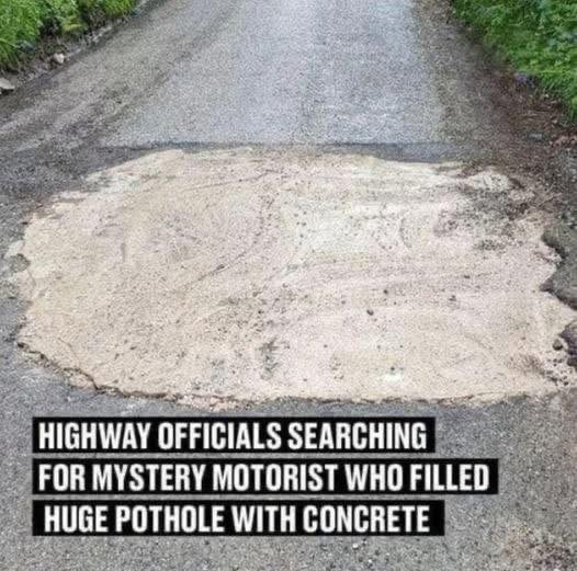 Motorist Fixes Pothole—Company Furious